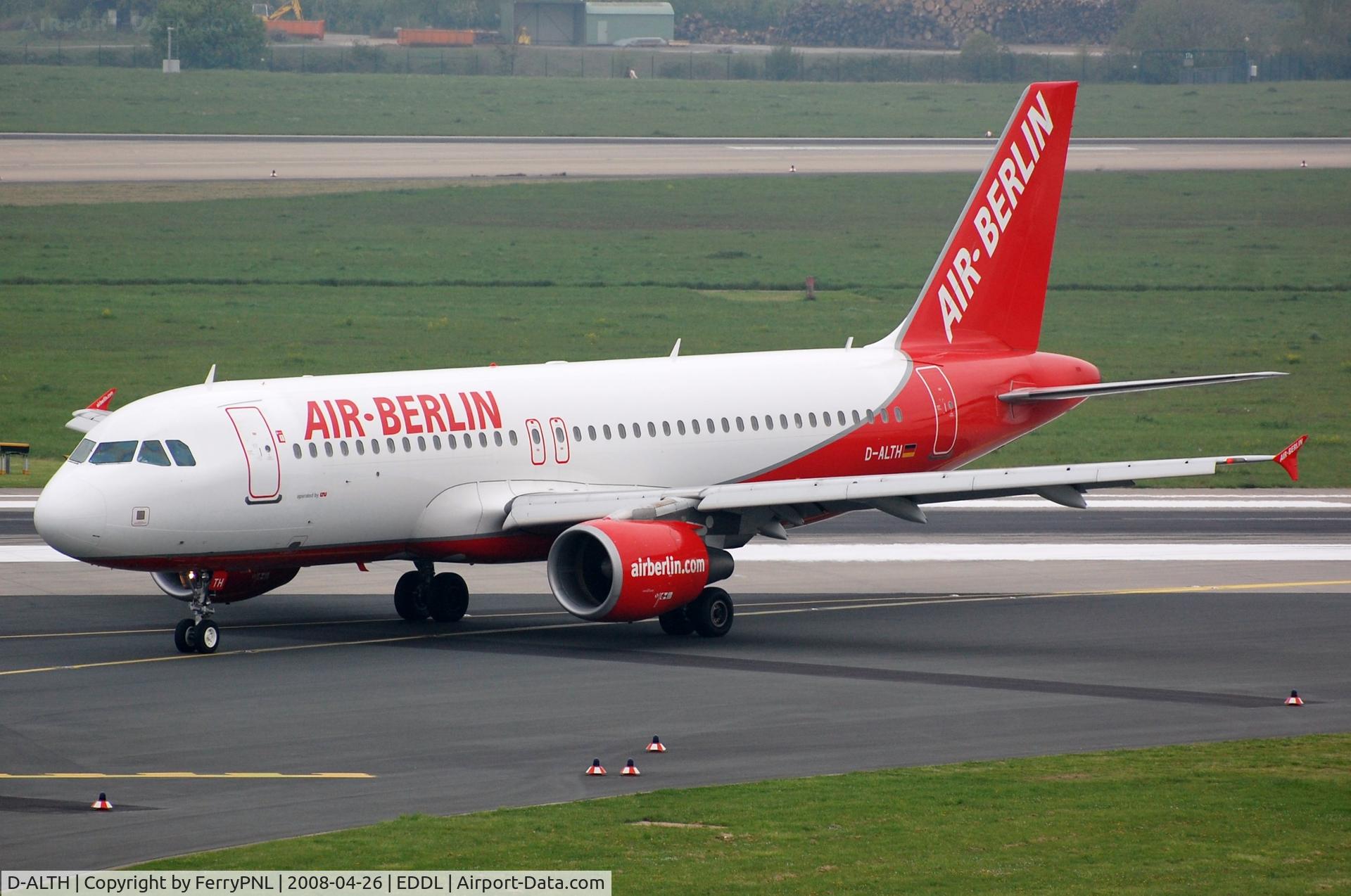 D-ALTH, 2002 Airbus A320-214 C/N 1797, Air Berlin A320 (operated by LTU)
