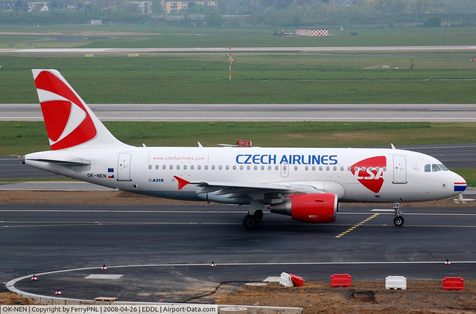 OK-NEN, 2008 Airbus A319-112 C/N 3436, CSA A319 with 