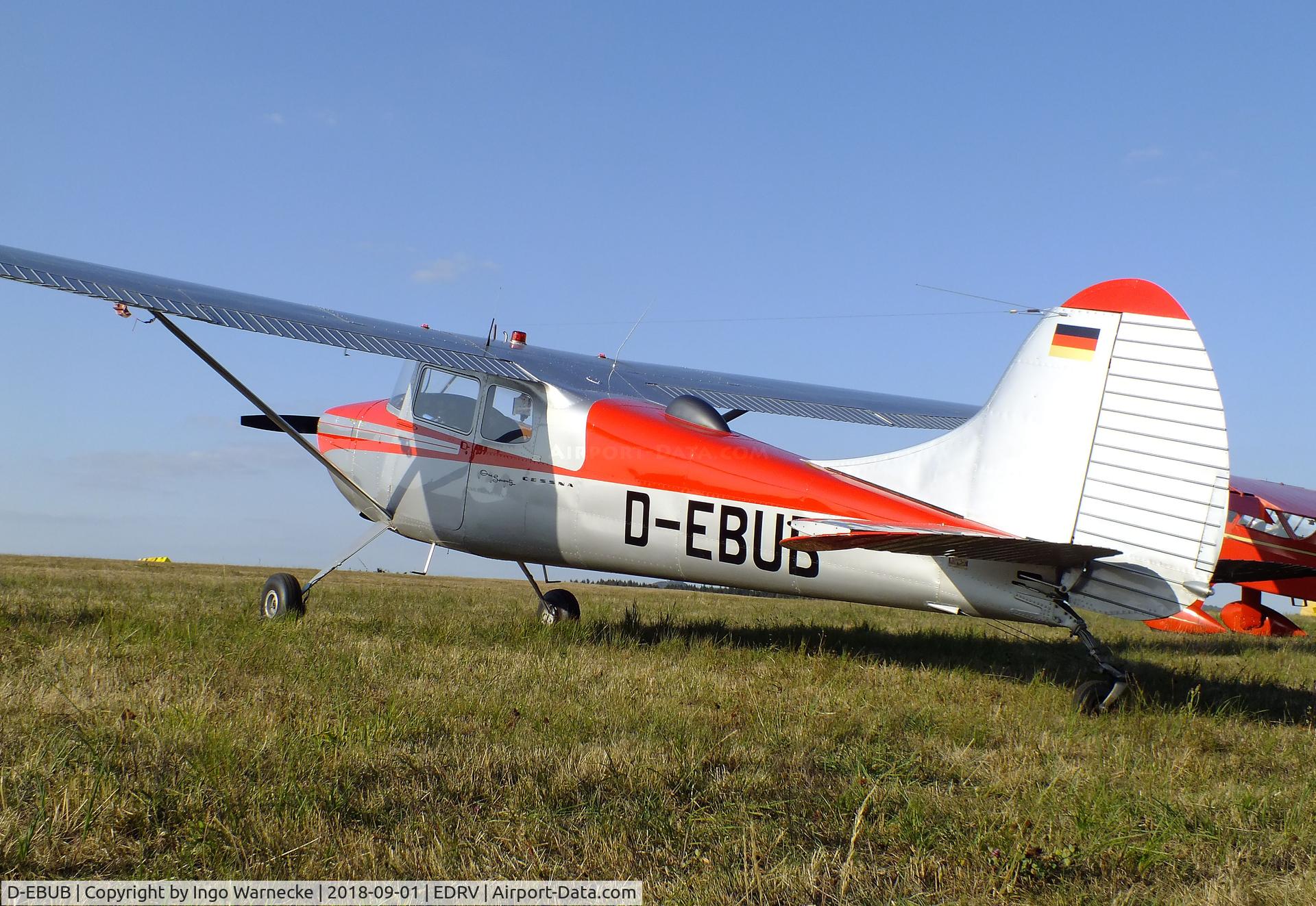 D-EBUB, Cessna 170B C/N 26934, Cessna 170B at the 2018 Flugplatzfest Wershofen