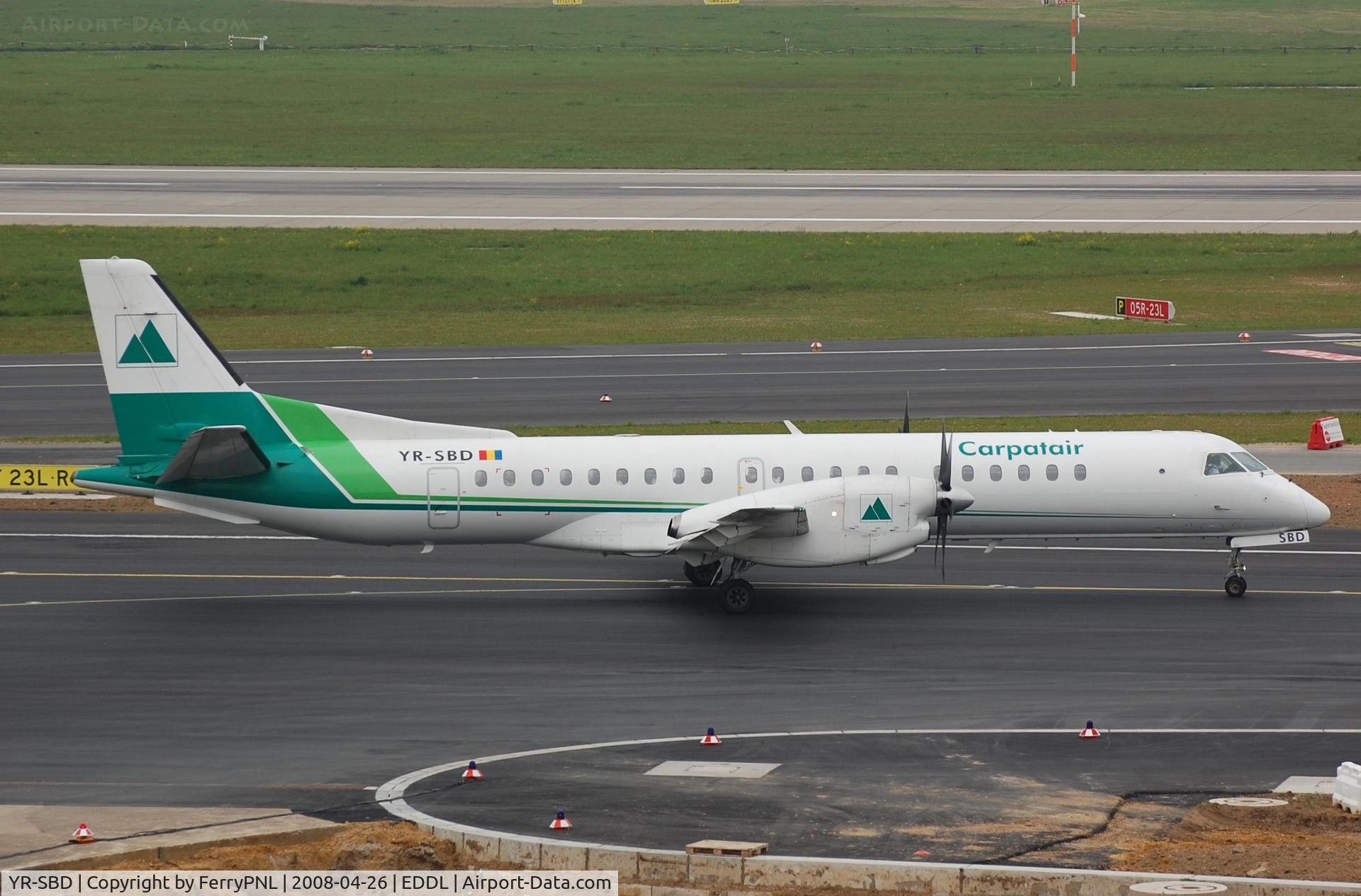 YR-SBD, 1993 Saab 2000 C/N 2000-004, Carpatair Saab 2000