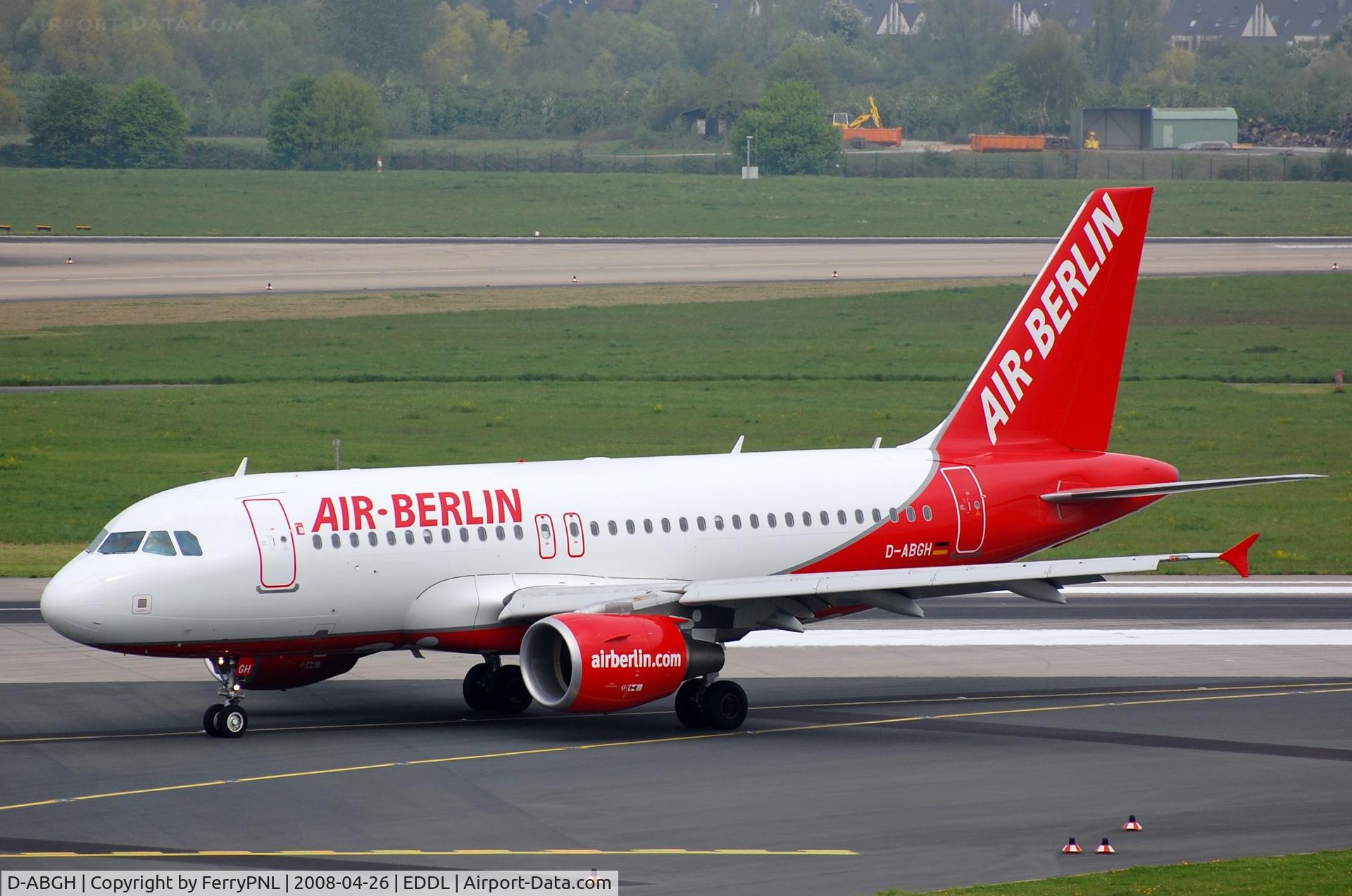 D-ABGH, 2007 Airbus A319-111 C/N 3245, Air Berlin A319