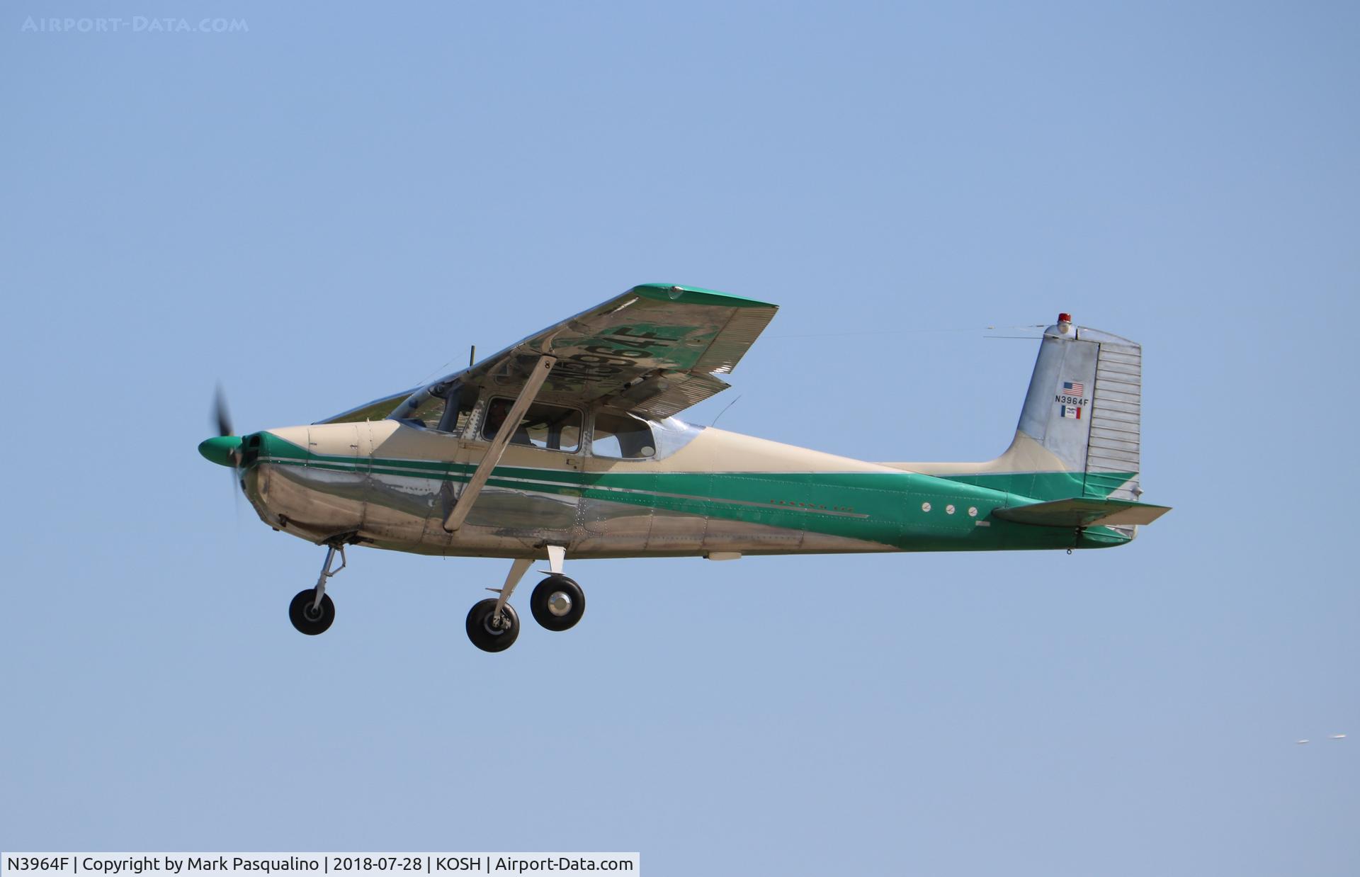 N3964F, 1958 Cessna 172 C/N 36864, Cessna 172