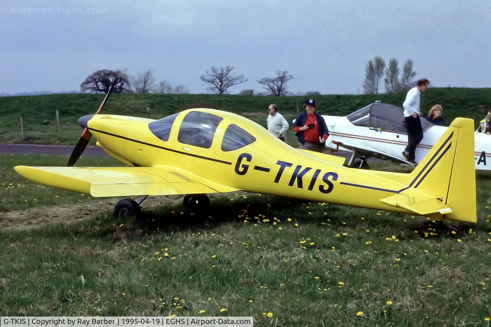 G-TKIS, 1995 Tri-R KIS TR-1 C/N PFA 239-12358, G-TKIS   Tri-R TR-1 KIS Cruiser [PFA 239-12358] Henstridge~G @ 19/04/1995