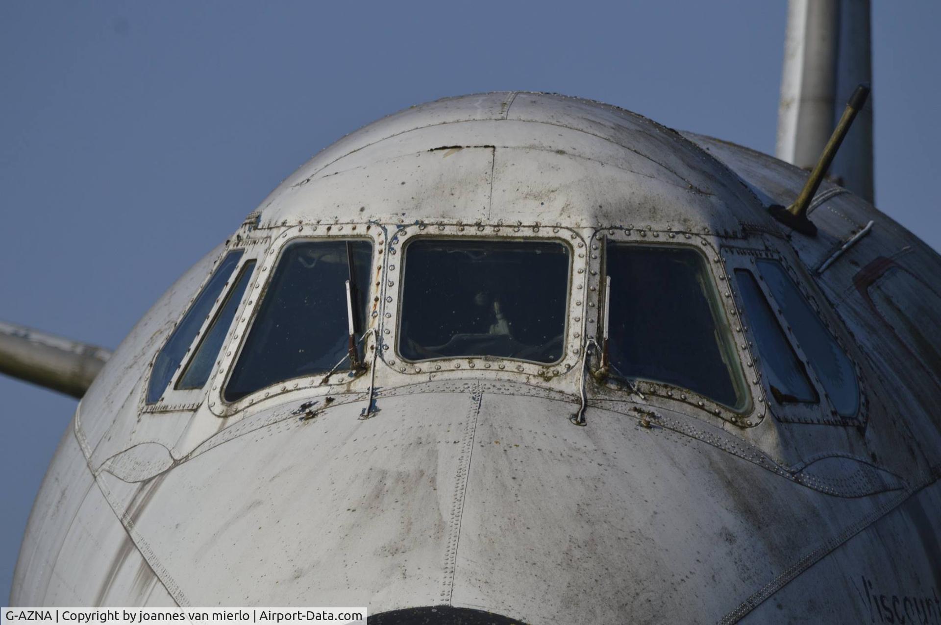 G-AZNA, 1958 Vickers Viscount 813 C/N 350, deteriorating….