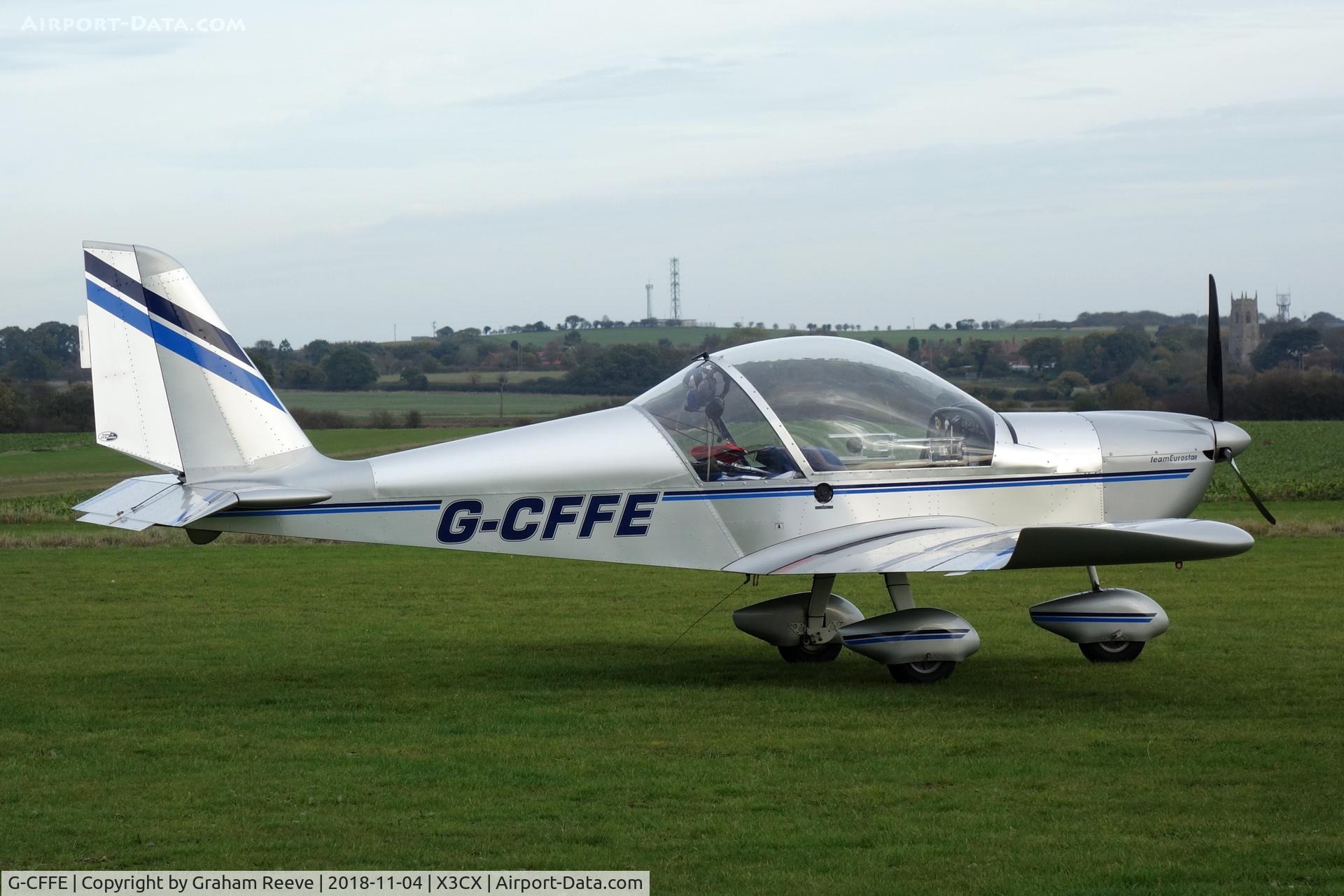 G-CFFE, 2008 Cosmik EV-97 TeamEurostar UK C/N 3211, Parked at Northrepps.