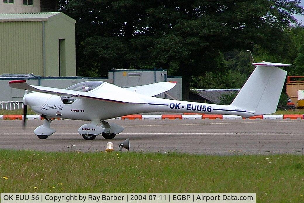 OK-EUU 56, Urban Air UFM-11UK Lambada C/N 12/11, OK-EUU 56   Urban Air UFM-11UK Lambada [12/11] Kemble~G 11/07/2004