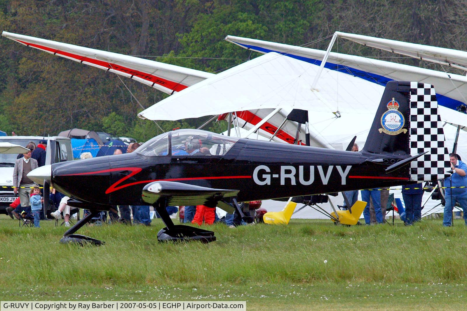 G-RUVY, 2004 Vans RV-9A C/N PFA 320-13807, G-RUVY   Van's RV-9A [PFA 320-13807] Popham~G 05/05/2007