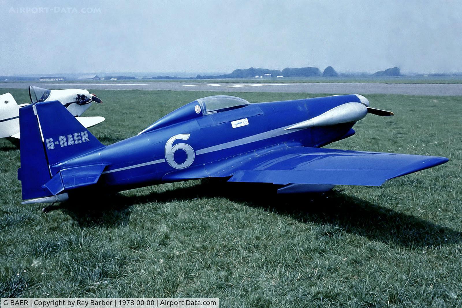 G-BAER, 1973 LeVier Cosmic Wind C/N PFA 1571, G-BAER   LeVier Cosmic Wind [PFA 1571] @ 1978