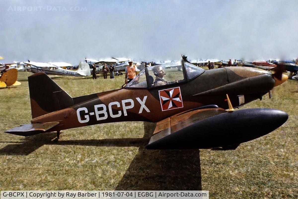 G-BCPX, 1979 Szep A HFC 125 C/N PFA 012-10019, G-BCPX   Szep HFC.125 [PFA 012-00019] Leicester~G 04/07/1981