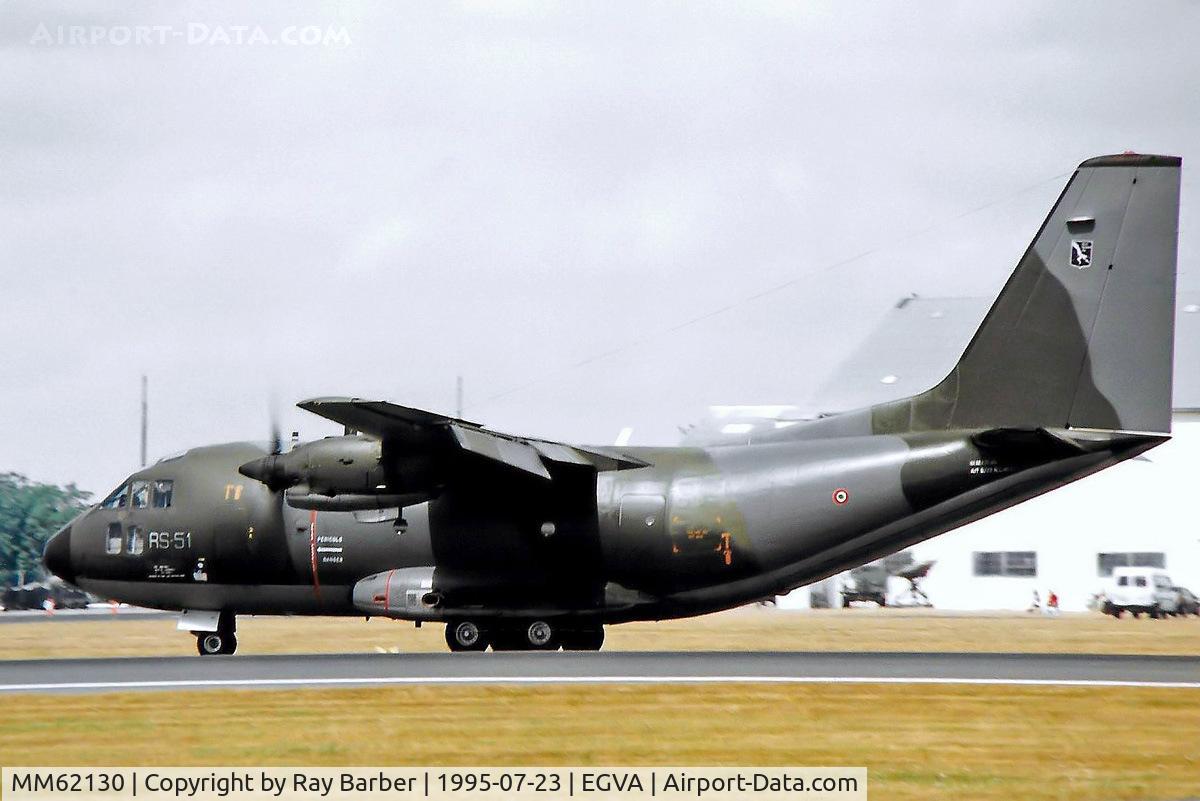 MM62130, Aeritalia G-222TCM C/N 4037, MM62130   Aeritalia G.222TCM [4037] (Italian Air Force) RAF Fairford~G 23/07/1995