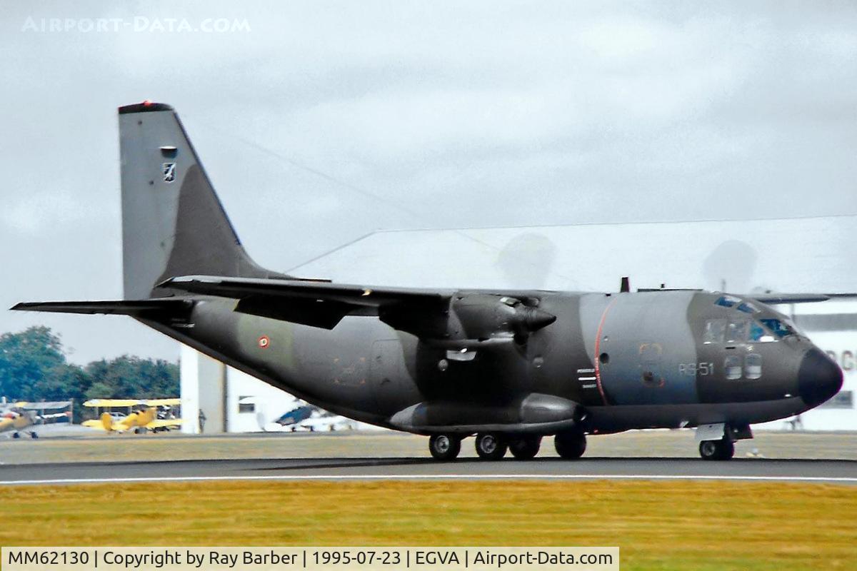MM62130, Aeritalia G-222TCM C/N 4037, MM62130   Aeritalia G.222TCM [4037] (Italian Air Force) RAF Fairford~G 23/07/1995