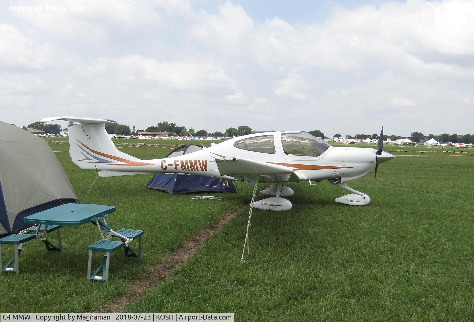 C-FMMW, 2013 Diamond DA-40 Diamond Star C/N 40.1131, at EAA 2018