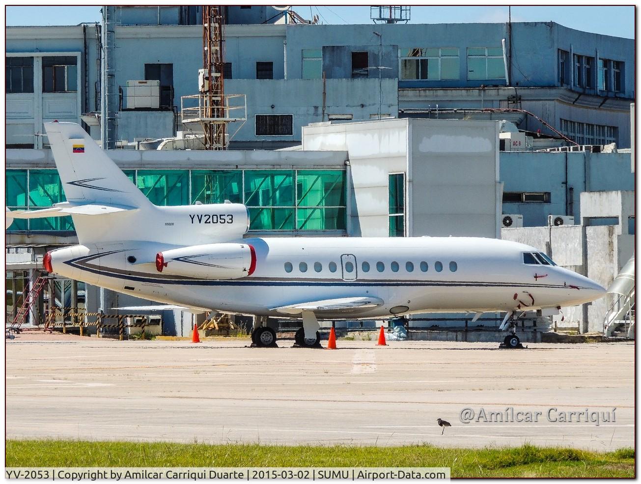 YV-2053, 1999 Dassault Falcon 900EX C/N 60, Landed at SUMU