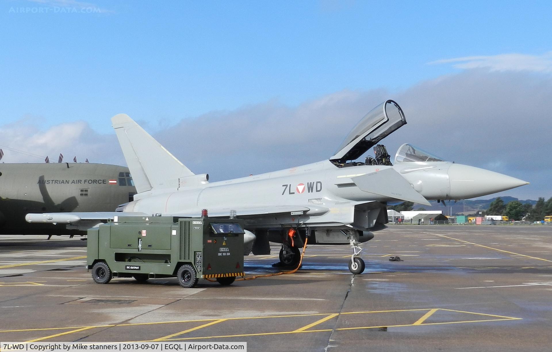 7L-WD, 2007 Eurofighter EF-2000 Typhoon S C/N AS004, 1&2 sqn EF2000 Typhoon Austian AF,Leuchars Airshow,7.9.13