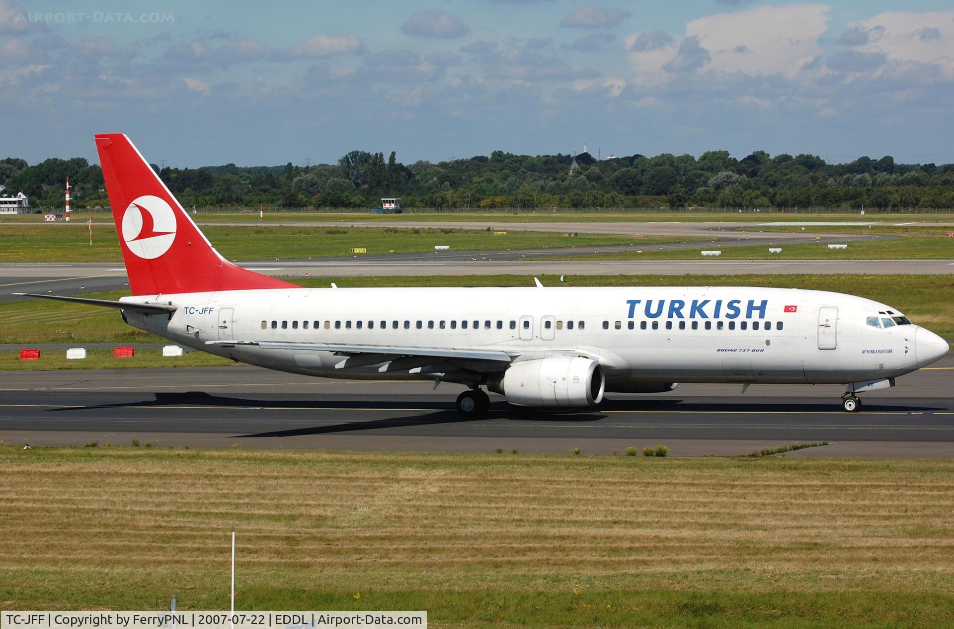 TC-JFF, 1998 Boeing 737-8F2 C/N 29768, Turkish B738