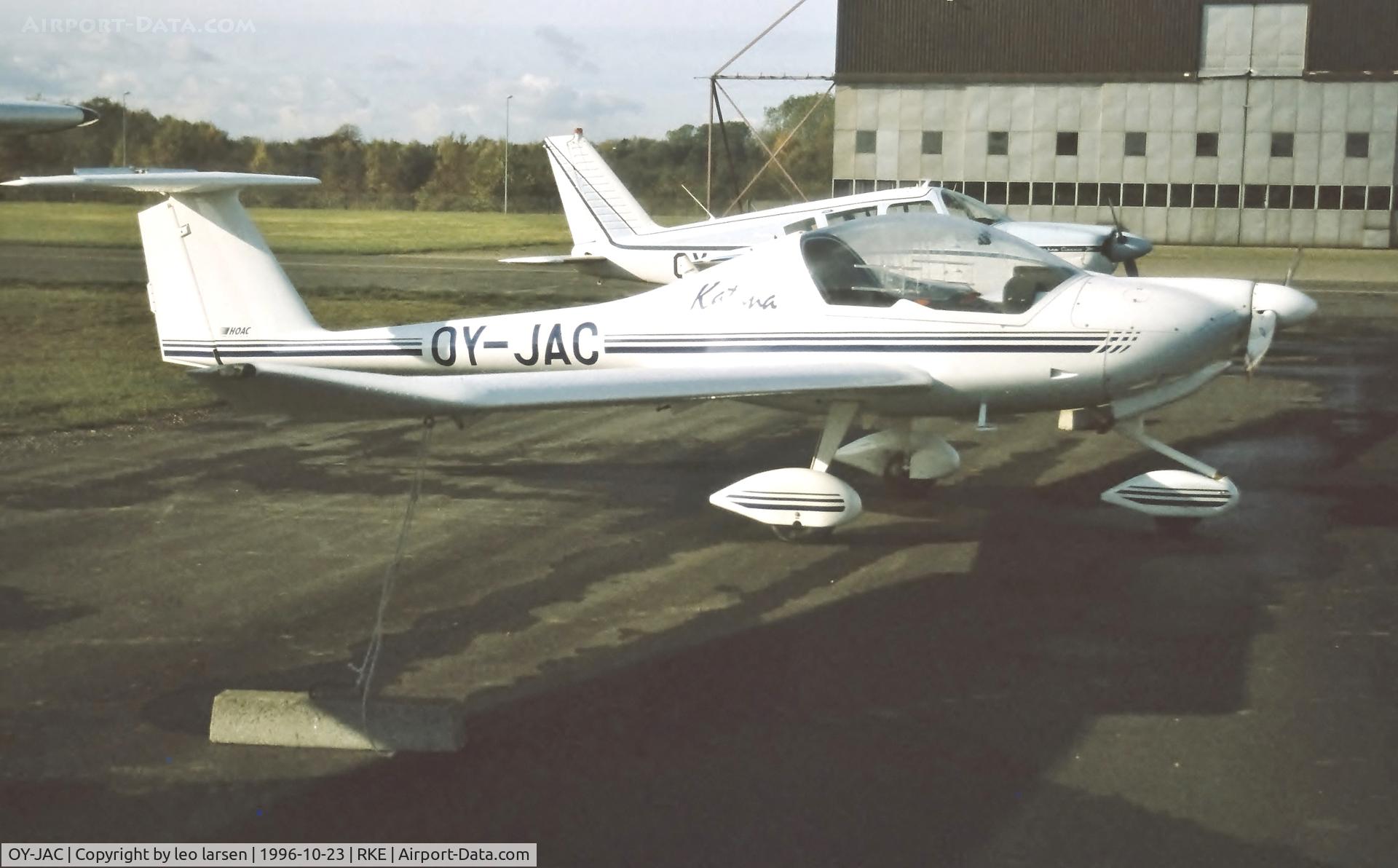 OY-JAC, 1996 HOAC DV-20 Katana C/N 20081, Roskilde 23.10.1996