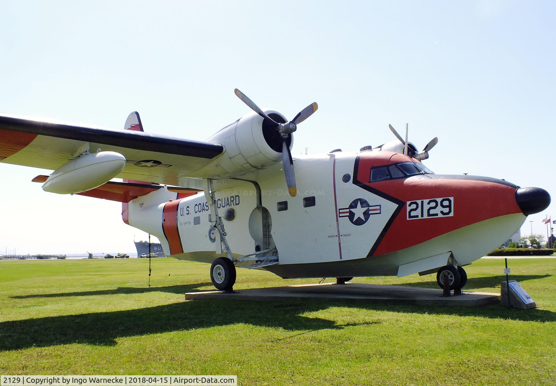 2129, 1952 Grumman HU-16E Albatross C/N G-356, Grumman HU-16E Albatross at the USS Alabama Battleship Memorial Park, Mobile AL