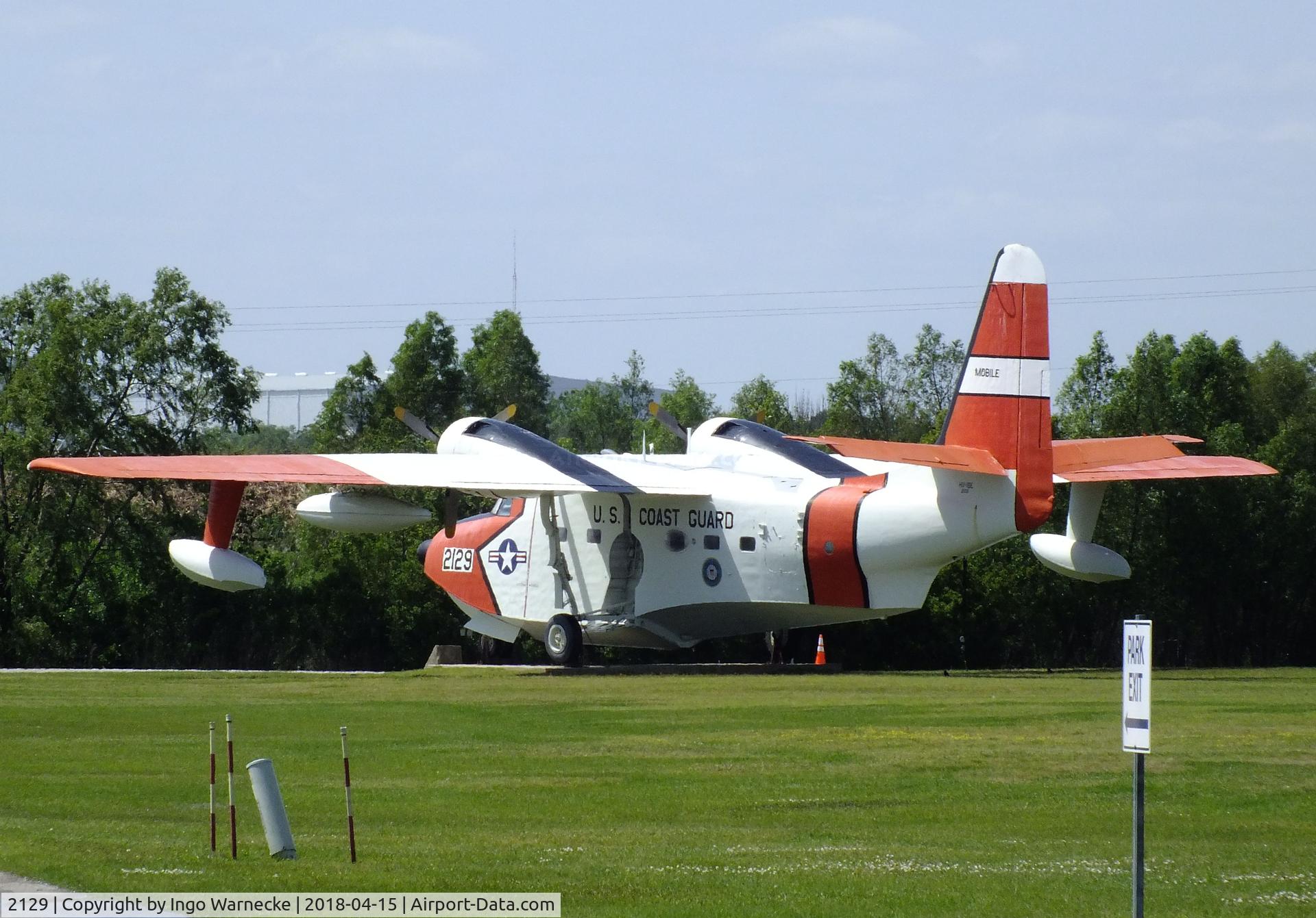 2129, 1952 Grumman HU-16E Albatross C/N G-356, Grumman HU-16E Albatross at the USS Alabama Battleship Memorial Park, Mobile AL