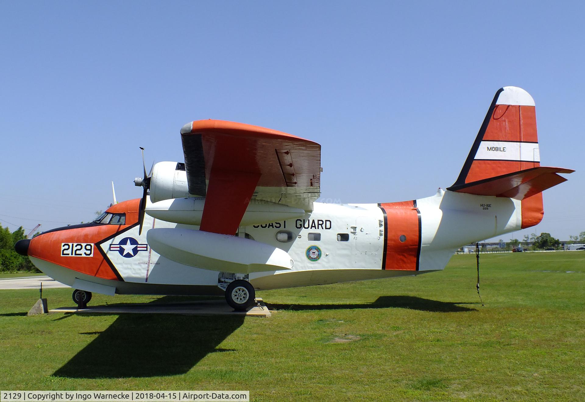 2129, 1952 Grumman HU-16E Albatross C/N G-356, Grumman HU-16E Albatross at the USS Alabama Battleship Memorial Park, Mobile AL
