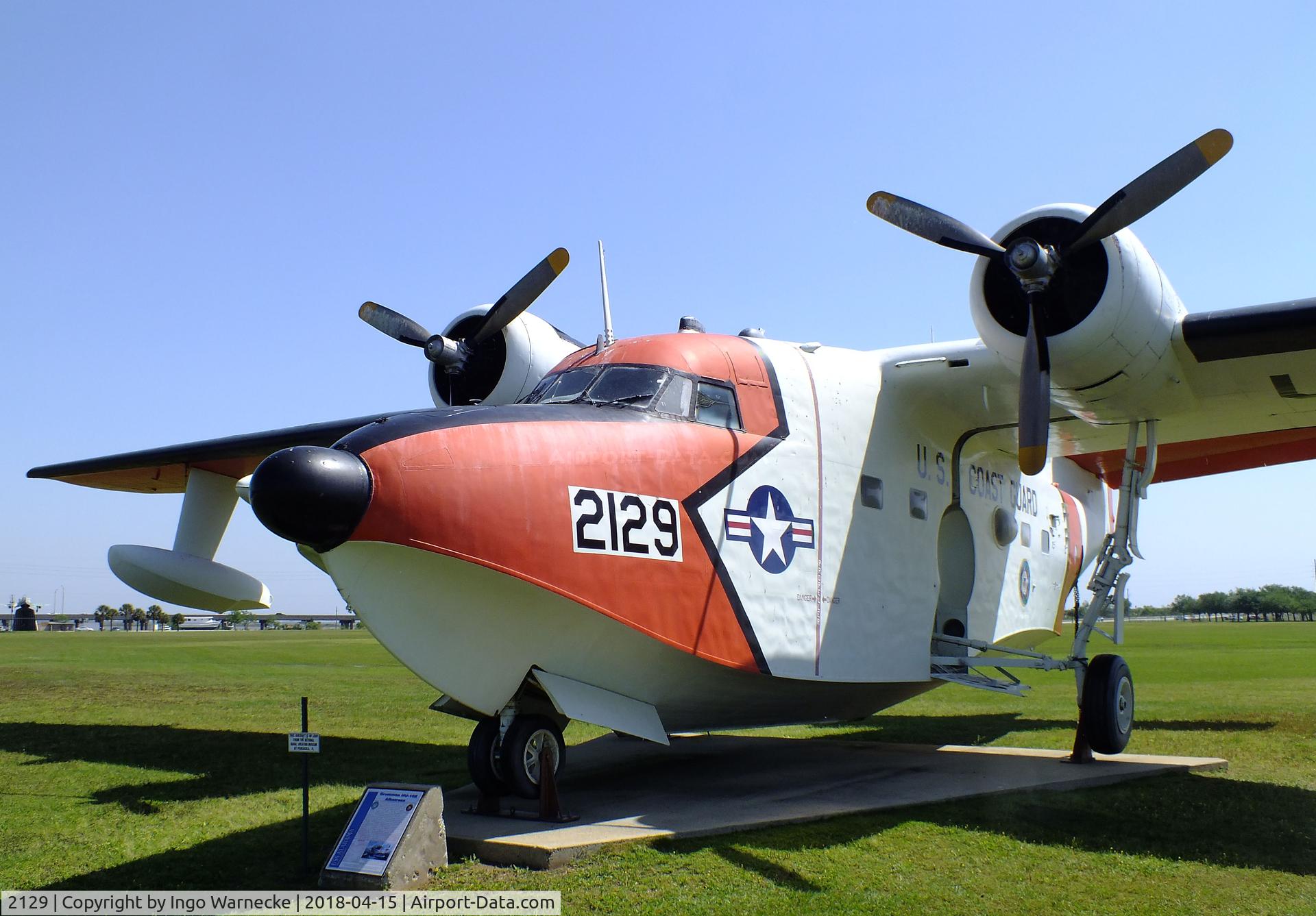 2129, 1952 Grumman HU-16E Albatross C/N G-356, Grumman HU-16E Albatross at the USS Alabama Battleship Memorial Park, Mobile AL