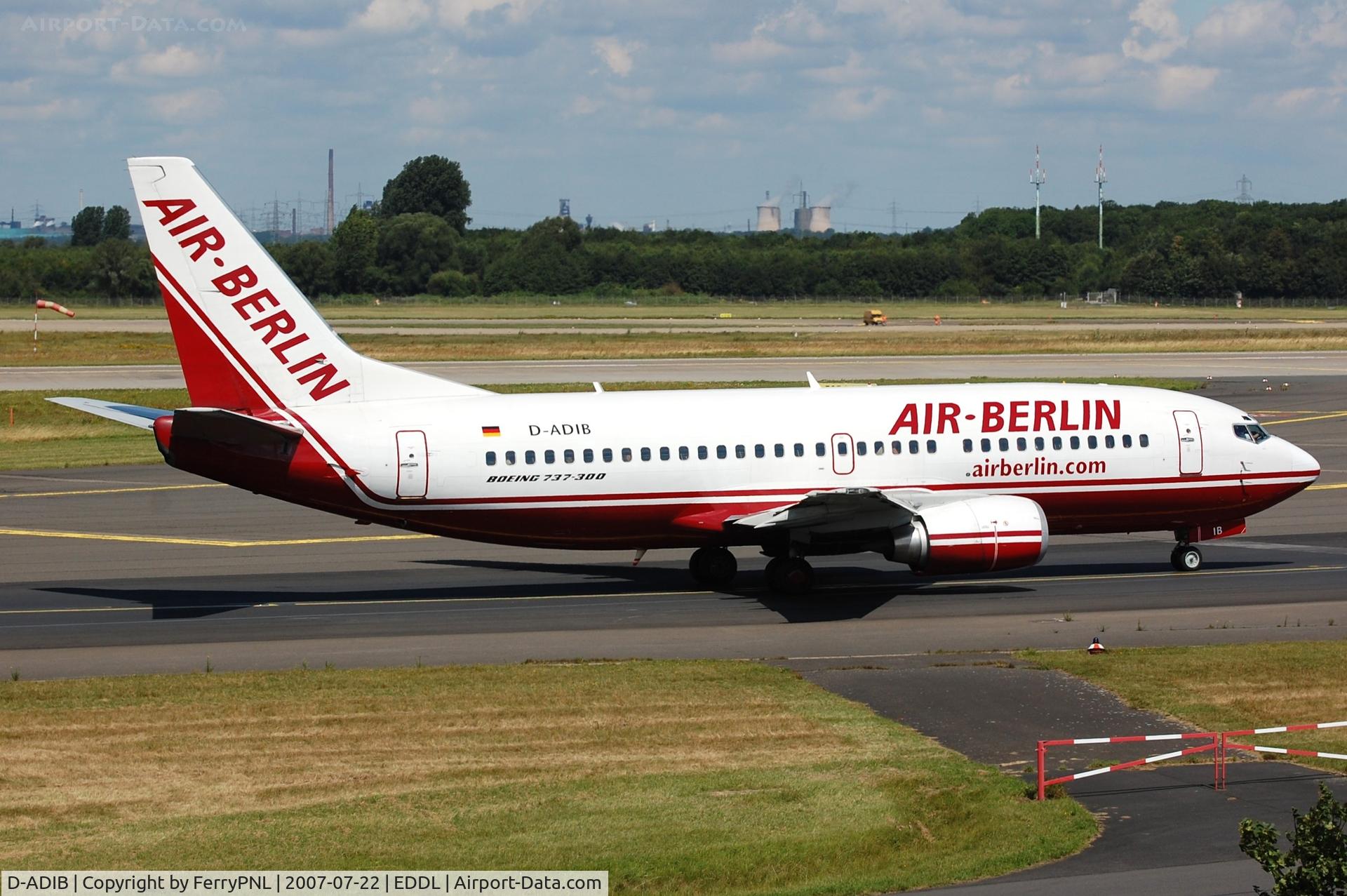 D-ADIB, 1999 Boeing 737-36Q C/N 30334, Air Berlin B733