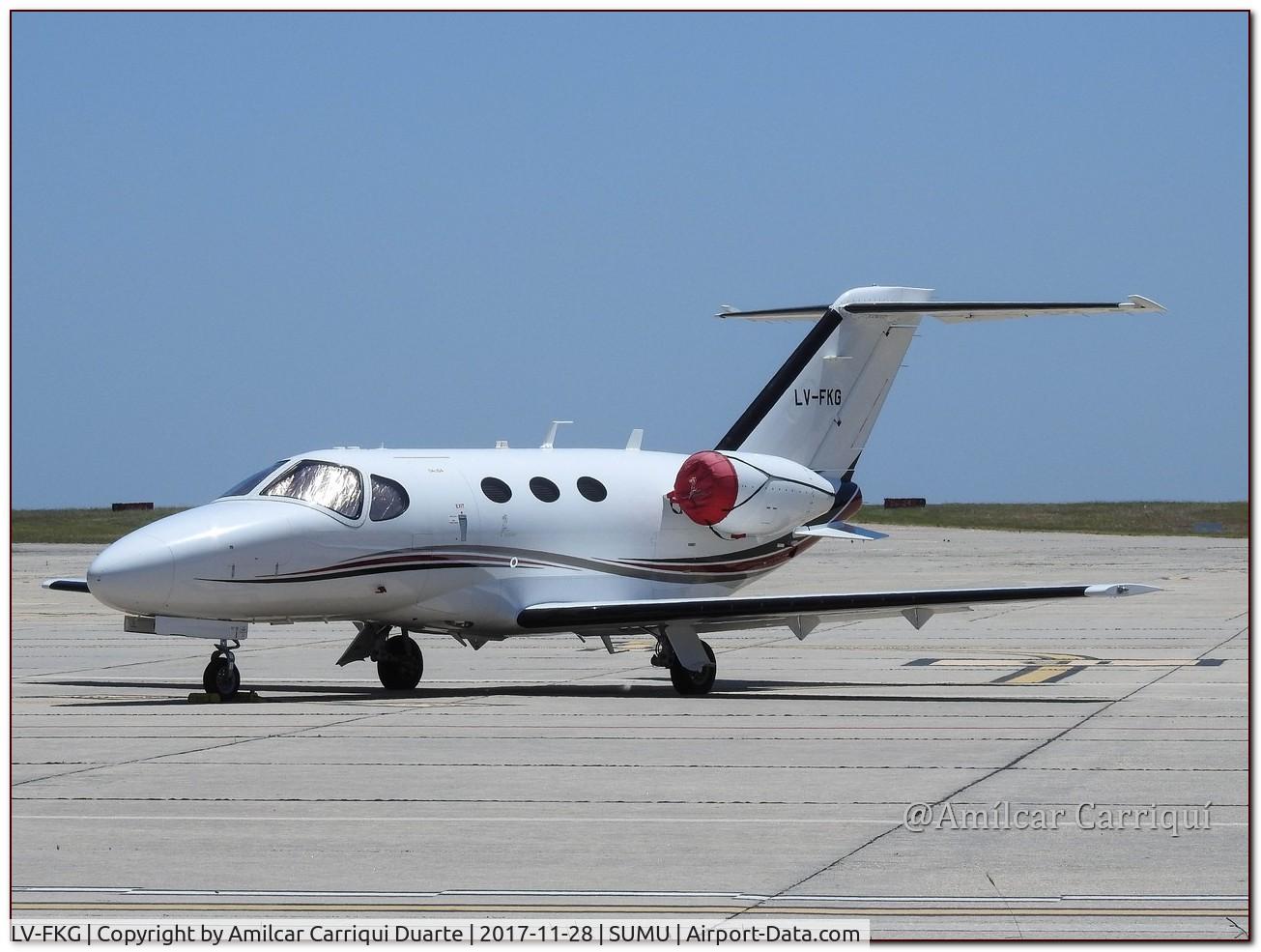 LV-FKG, 2007 Cessna 510 Citation Mustang Citation Mustang C/N 510-0008, Landed at SUMU
