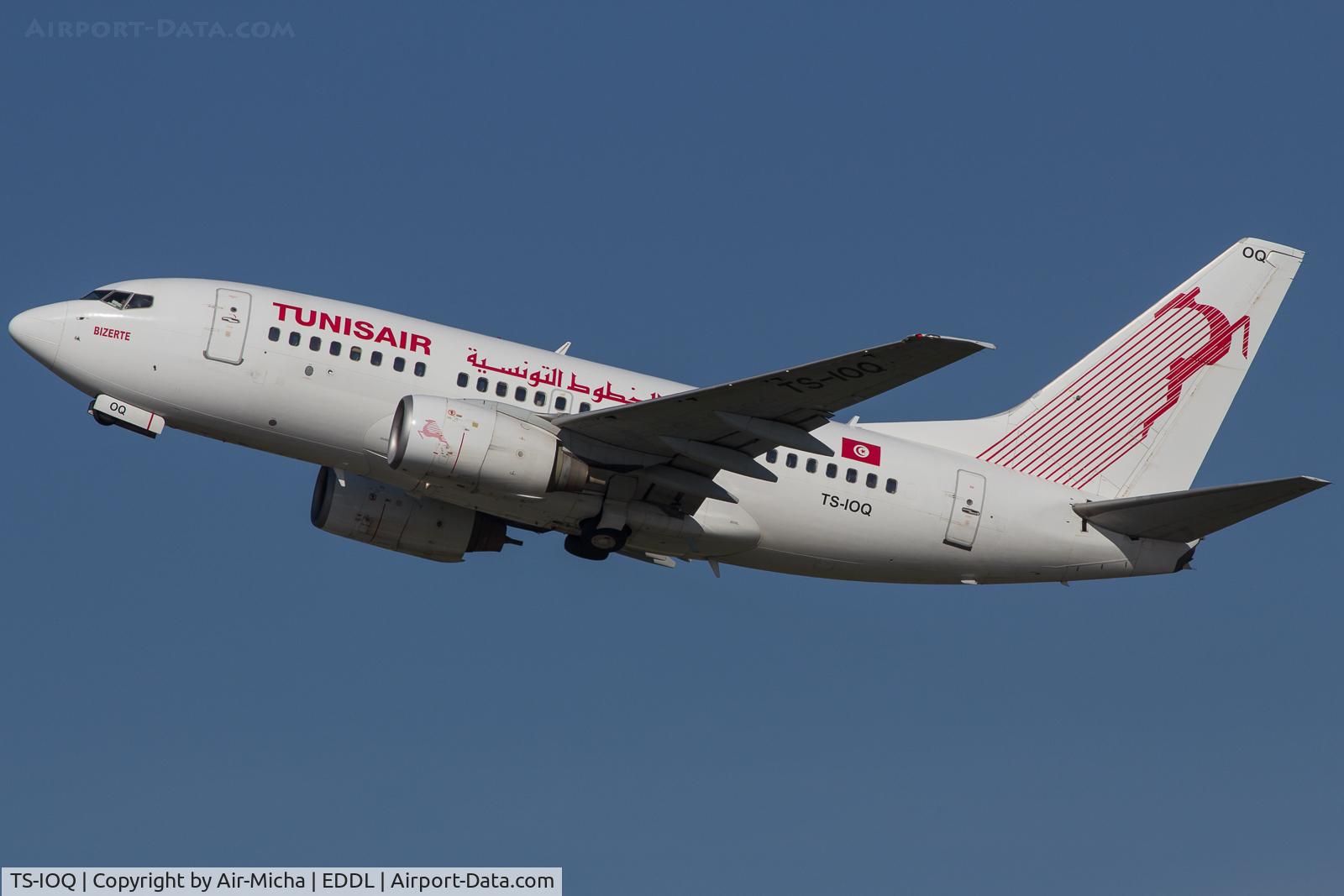 TS-IOQ, 2000 Boeing 737-6H3 C/N 29501, Tunisair