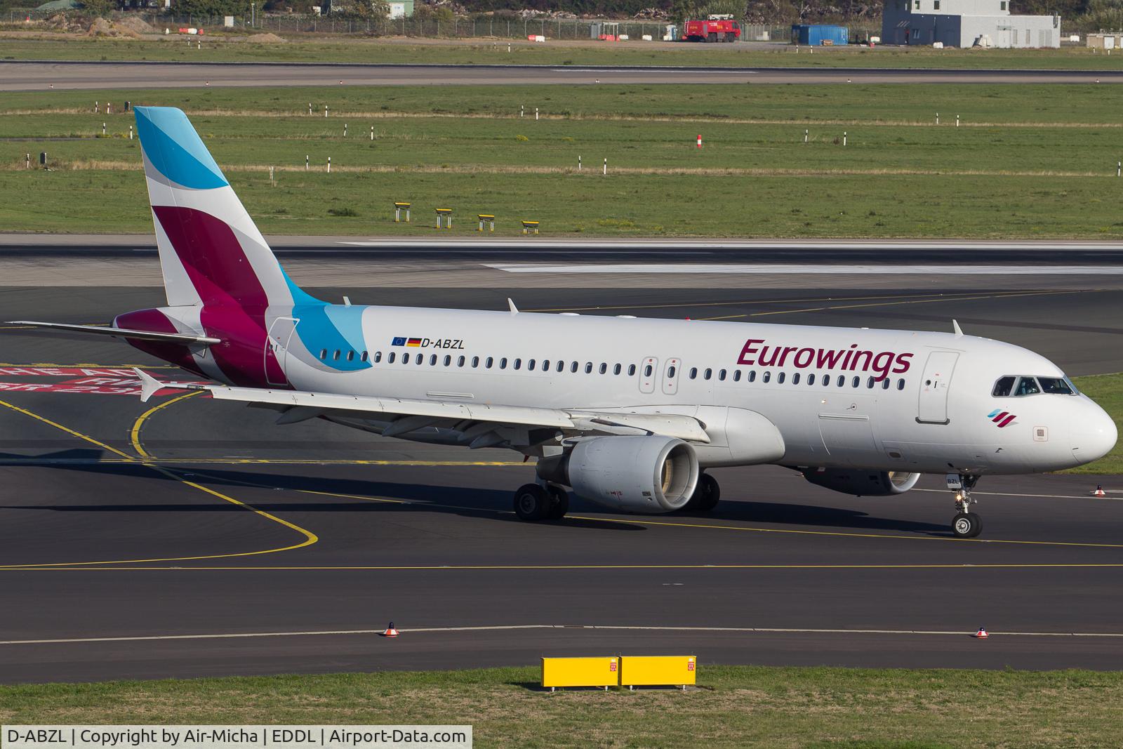 D-ABZL, 2007 Airbus A320-216 C/N 3178, Eurowings