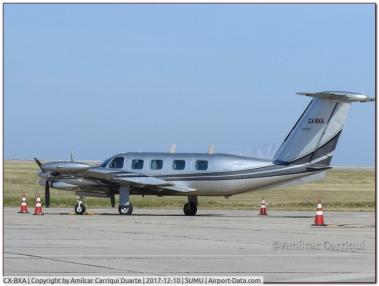 CX-BXA, 1980 Piper PA-42-720 Cheyenne III C/N 42-8001009, Landed at SUMU