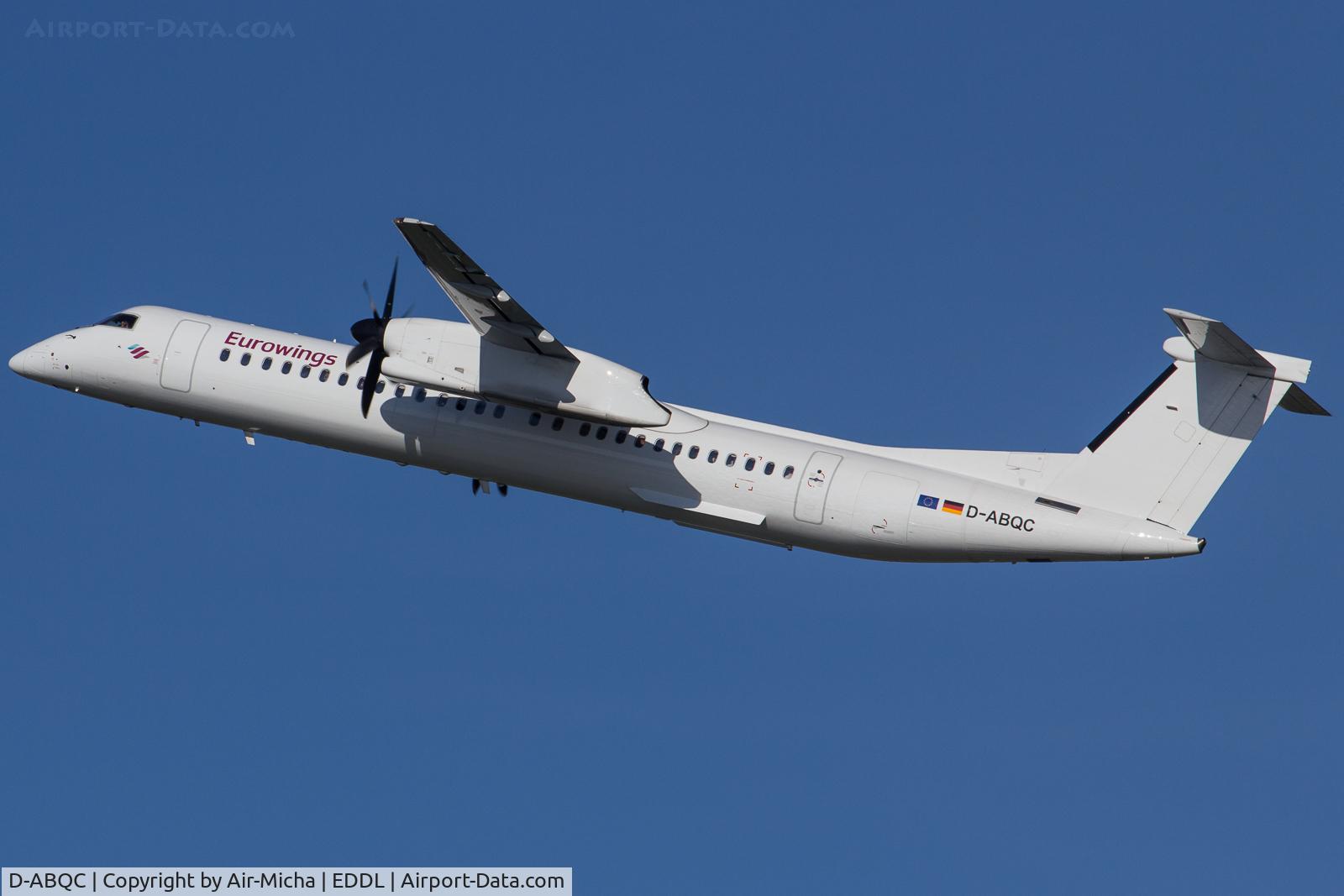 D-ABQC, 2008 De Havilland Canada DHC-8-402Q Dash 8 C/N 4231, Eurowings
