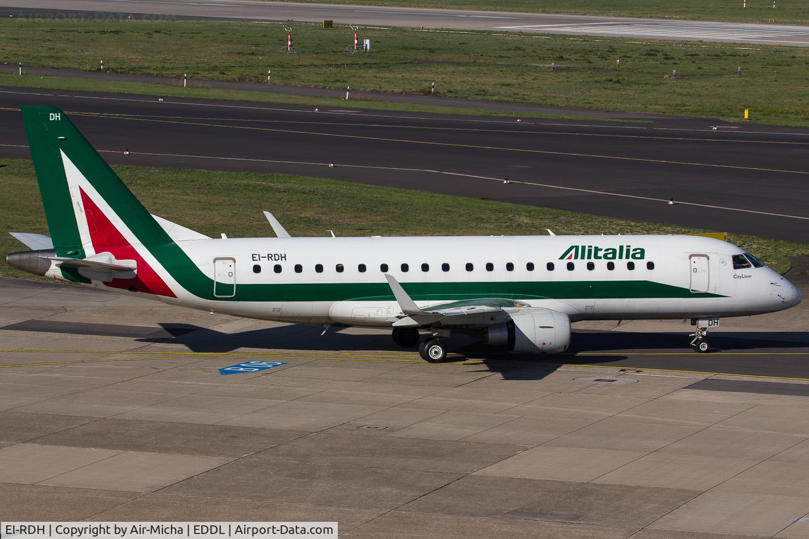 EI-RDH, 2012 Embraer 175LR (ERJ-170-200LR) C/N 17000339, Alitalia Citylinner