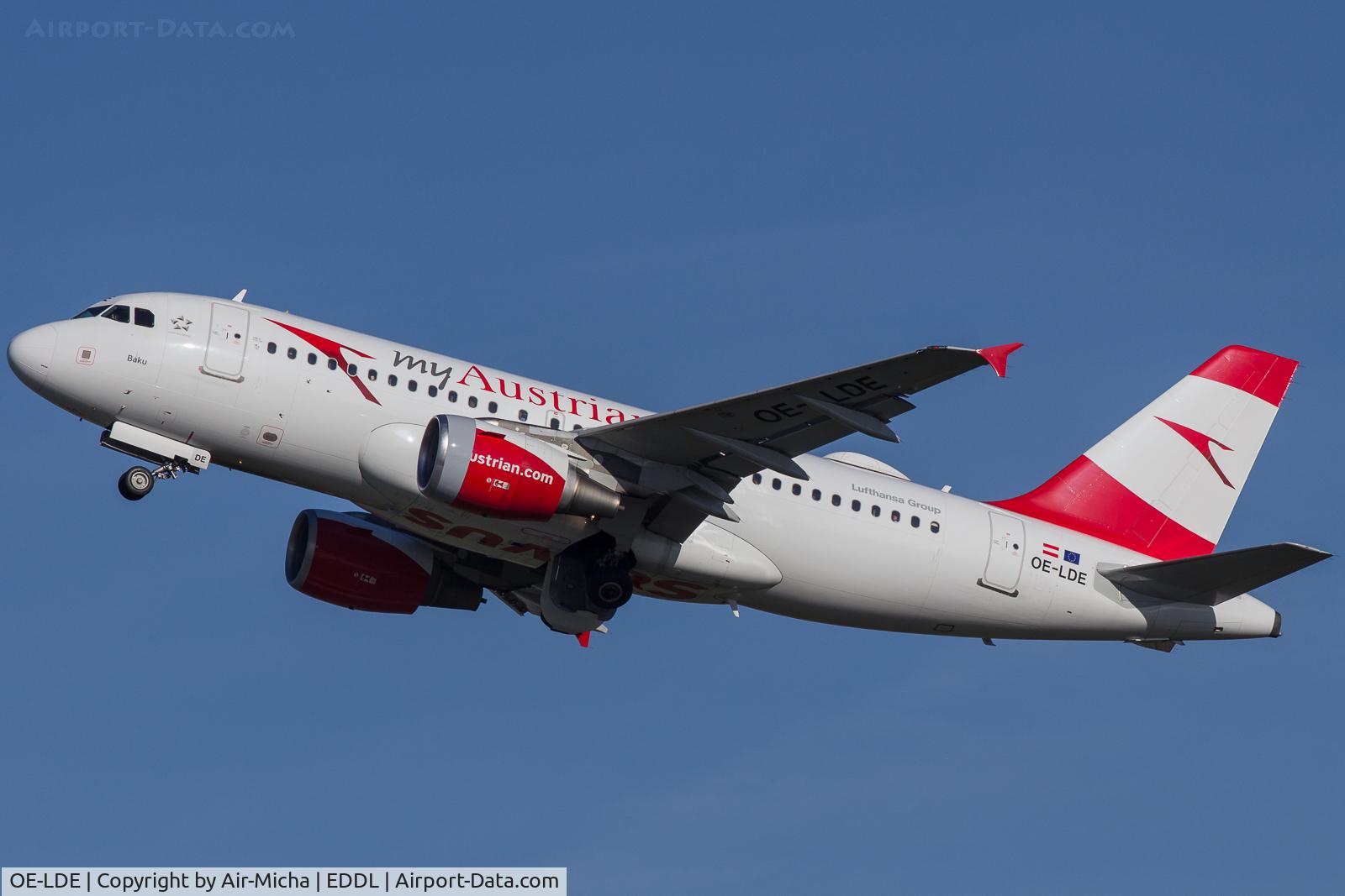 OE-LDE, 2005 Airbus A319-112 C/N 2494, Austrian Airlines