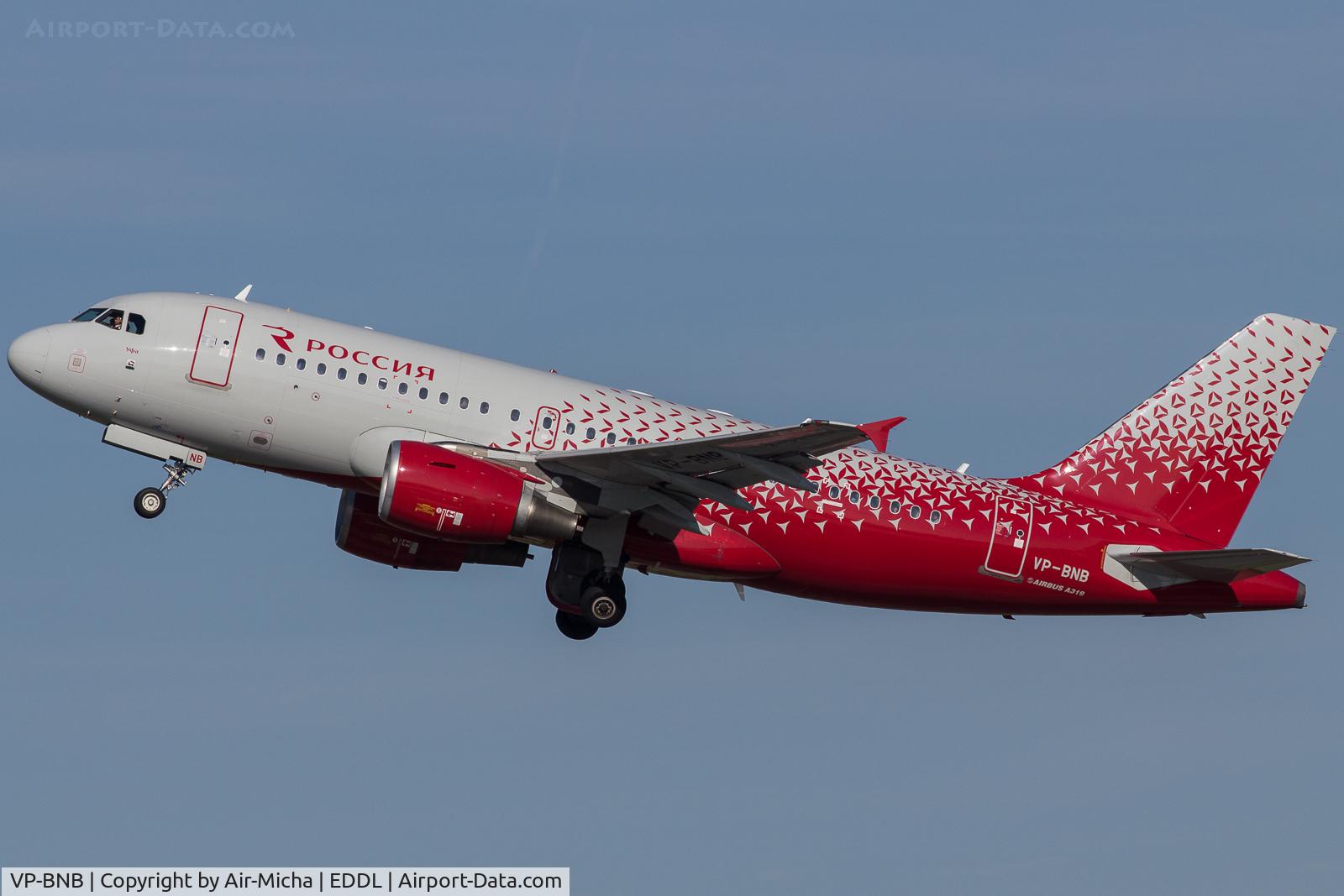 VP-BNB, 2006 Airbus A319-111 C/N 2751, Rossiya