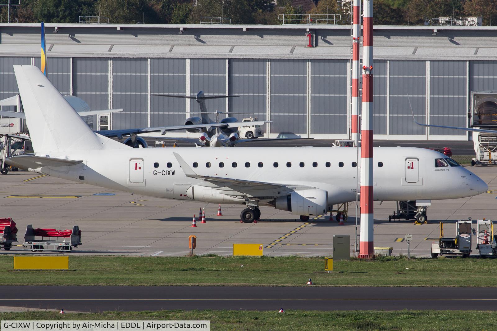 G-CIXW, 2008 Embraer 170LR (ERJ-170-100LR) C/N 17000230, Eastern Airways
