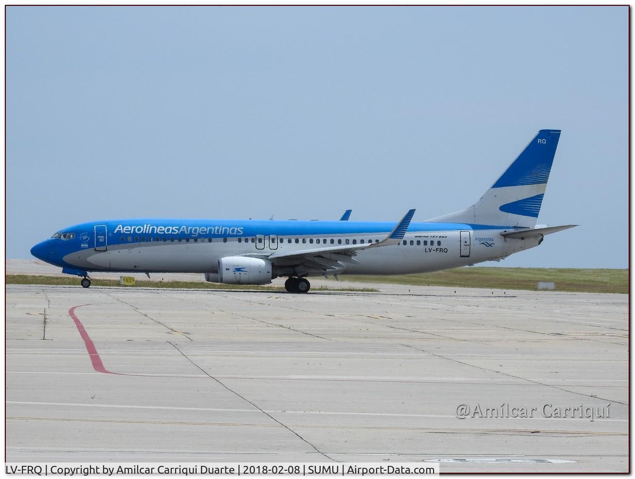 LV-FRQ, 2014 Boeing 737-8BK C/N 41561, Taxi in SUMU