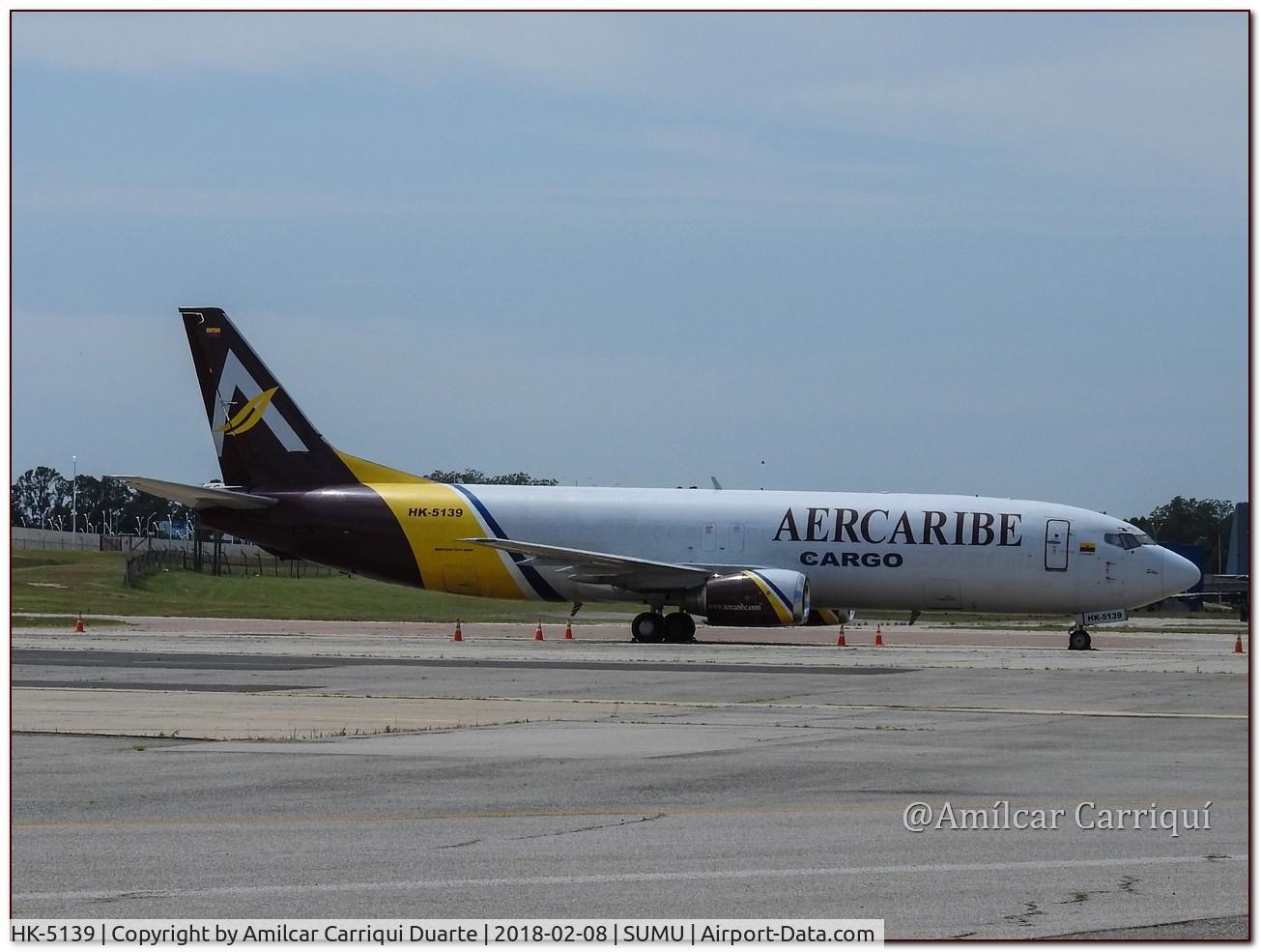 HK-5139, 1990 Boeing 737-476 C/N 24431, Landed at SUMU