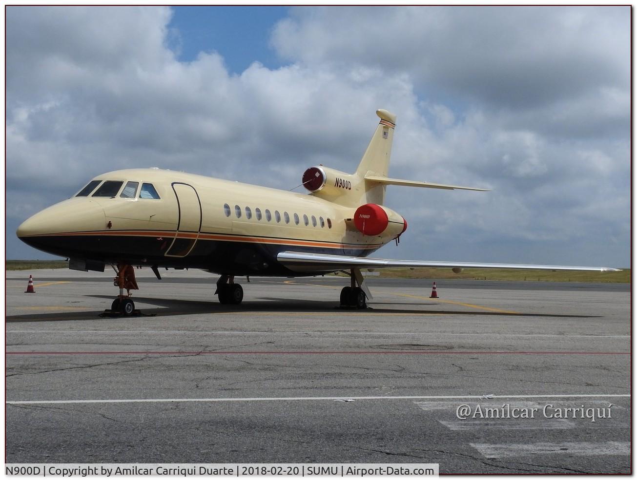 N900D, 1993 Dassault Falcon 900 C/N 131, Landed at SUMU