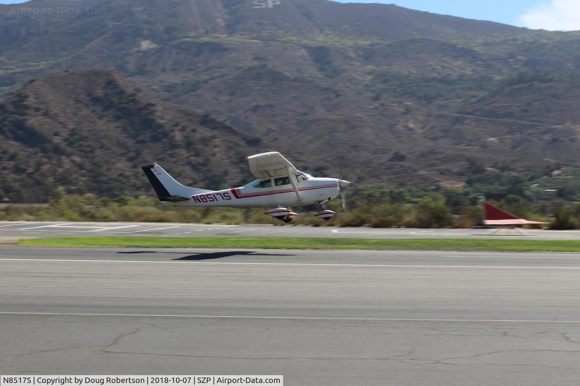 N8517S, 1965 Cessna 182H Skylane C/N 18256617, 1965 Cessna 182H SKYLANE, Continental O-470-U 230 Hp takeoff climb Rwy 22
