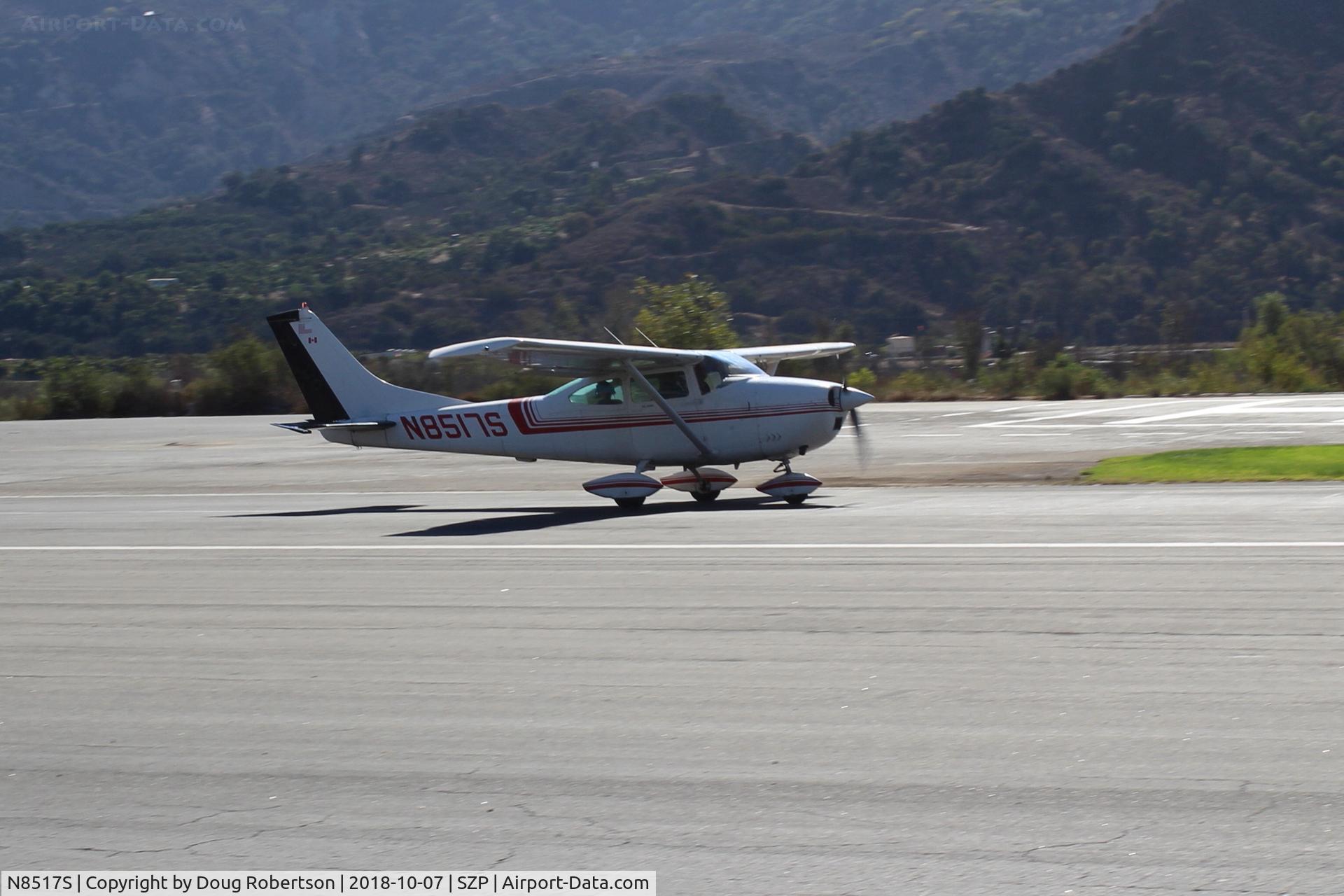 N8517S, 1965 Cessna 182H Skylane C/N 18256617, 1965 Cessna 182H SKYLANE, Continental O-470-U 230 Hp, landing Rwy 22