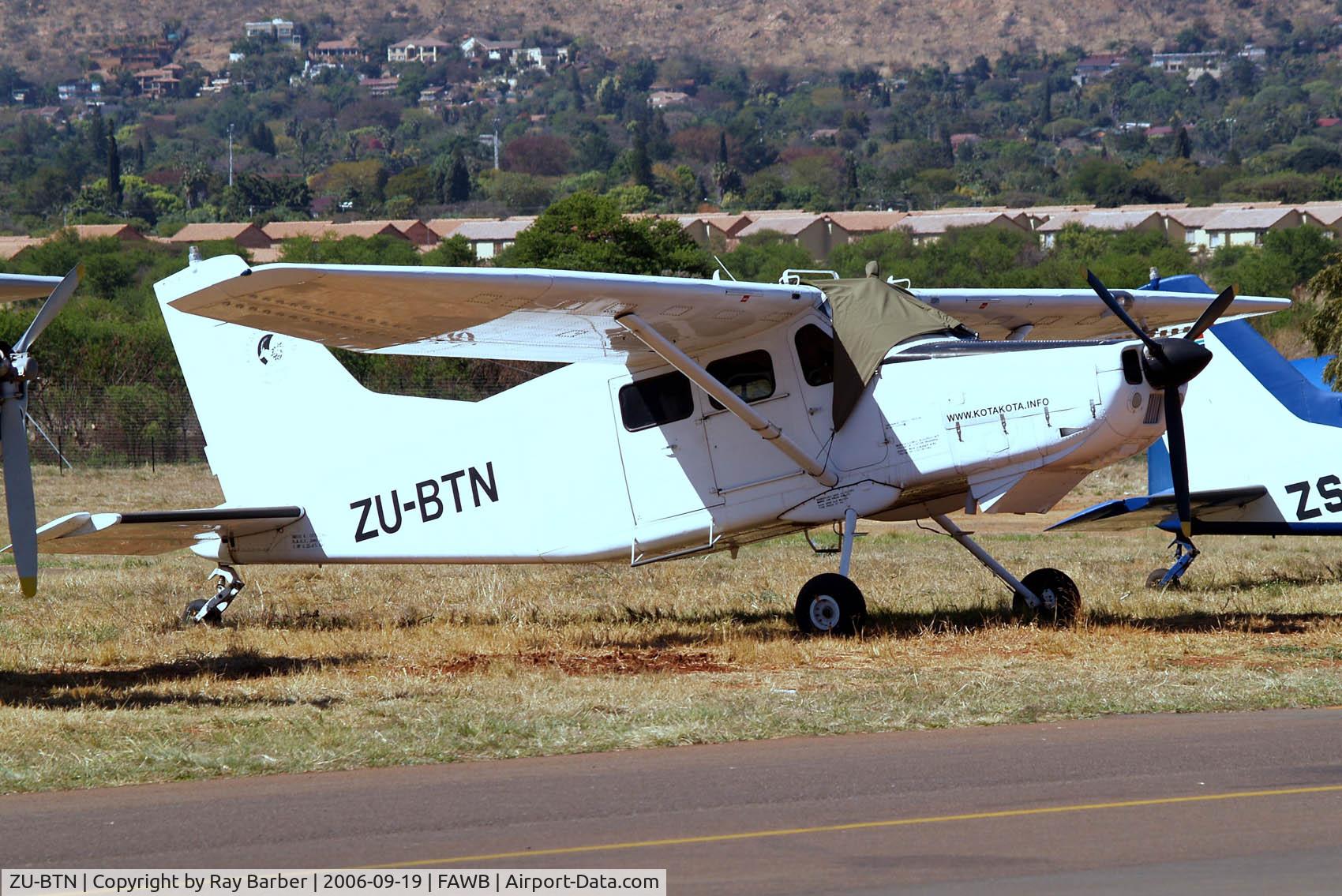 ZU-BTN, Atlas AL-60C-4M Kudu C/N 45/36, ZU-BTN   Atlas AL.60C.4M Kudu [45/36] Pretoria-Wonderboom~ZS 19/09/2006