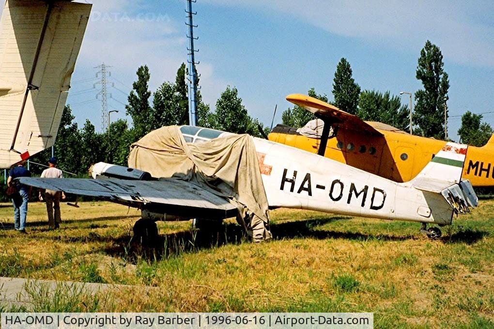 HA-OMD, 1957 Let Aero Ae-45S Super C/N 04-013, HA-OMD   Aero 45S [04-013] (Kossuth Lajos Aviation) Budapest-Csepel~HA 16/06/1996