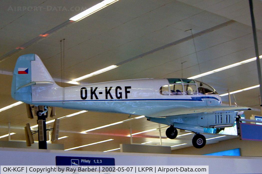 OK-KGF, Aero Super 45 C/N 170419, OK-KGF   Aero 45S [04-019] (Letecke Muzeum Kbley) Prague-Ruzyne~OK 07/05/2002