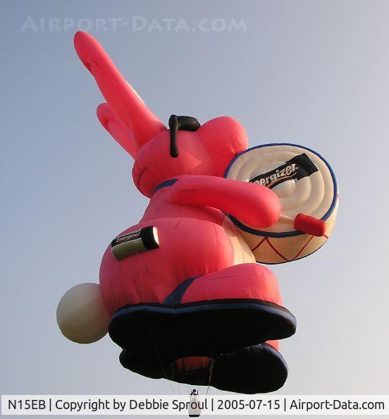 N15EB, 1999 Aerostar International Inc BUNY C/N BUNY-3002, Energizer Bunny Hot Air Balloon