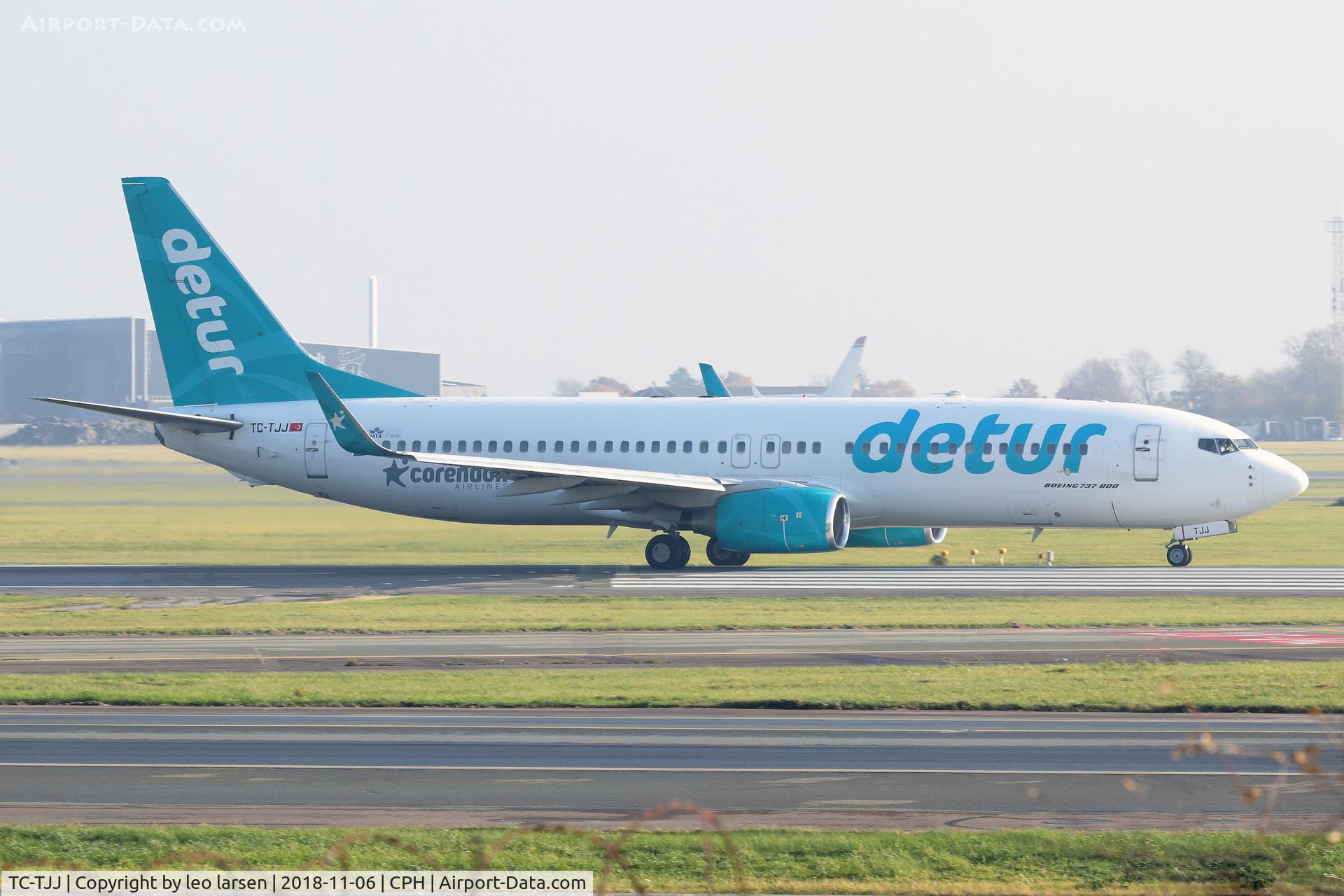 TC-TJJ, 2000 Boeing 737-8S3 C/N 29247, Copenhagen 6.11.2018