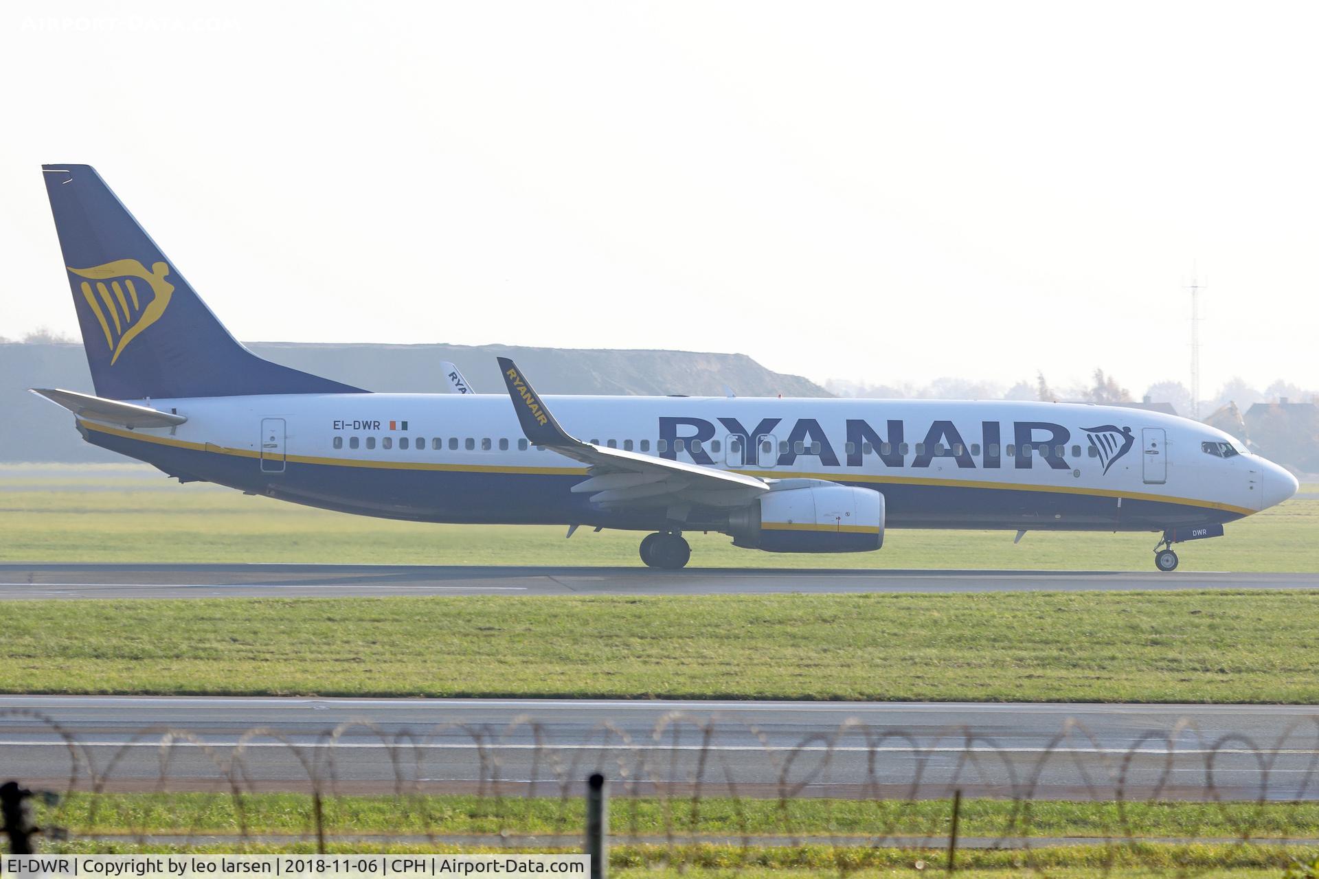 EI-DWR, 2007 Boeing 737-8AS C/N 36081, Copenhagen 6.11.2018