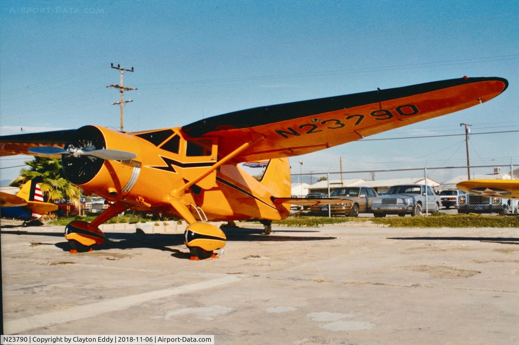 N23790, 1939 Stinson SR-10C Reliant C/N 5928, N23790 California 19??