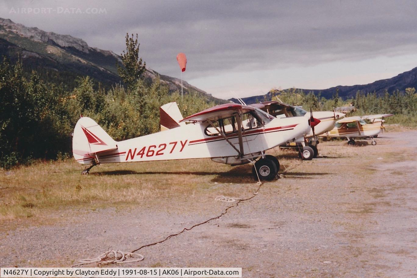 N4627Y, 1971 Piper PA-18-150 Super Cub C/N 18-8943, Denali Airport 8-91