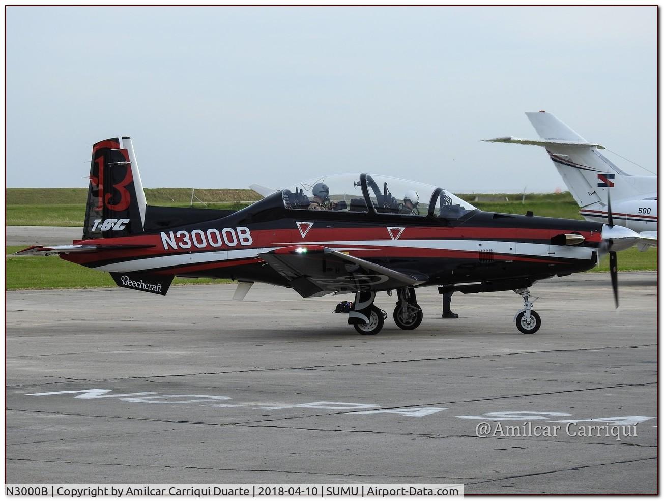 N3000B, 2006 Raytheon 3000 (T-6) C/N PH-1, Landed at SUMU