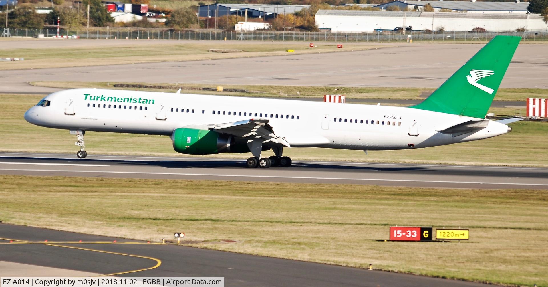 EZ-A014, 2001 Boeing 757-22K C/N 30863, Taken from Freeport carpark