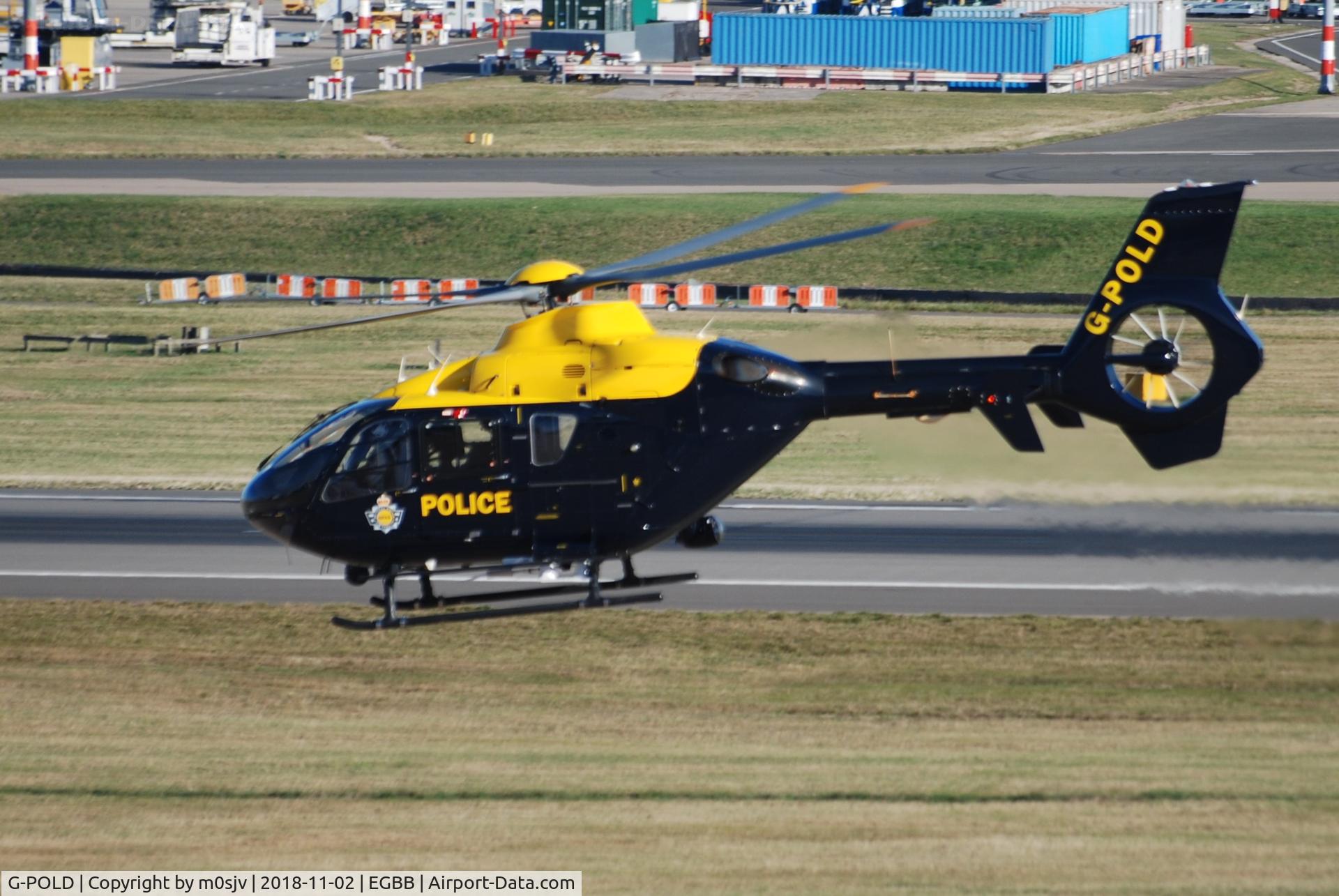 G-POLD, 2003 Eurocopter EC-135T-2 C/N 0300, Taken from the theshold of 09L